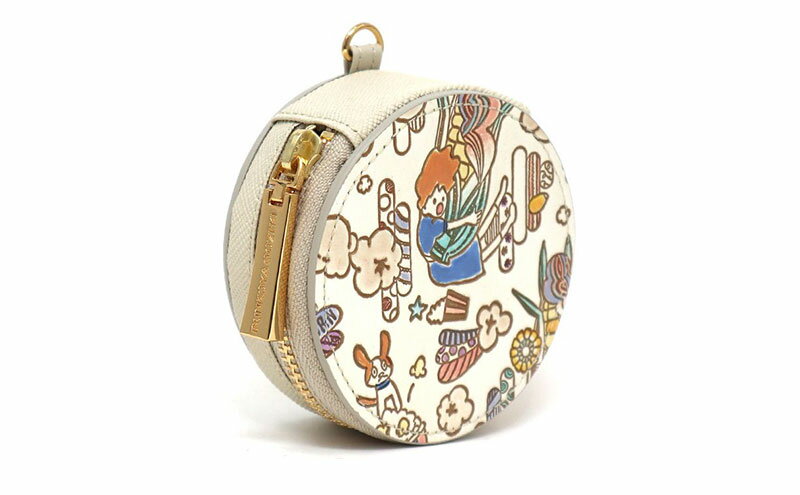 【ふるさと納税】【文庫屋大関】マカロンポーチ 恋するもろこしガール【皮革工芸品】 ポーチ ミニポーチ 小物入れ アクセサリー入れ イヤホン入れ 収納 保管ケース 手のひらサイズ 本革 革 皮革 工芸品 工芸 雑貨 ギフト プレゼント 日本製 東京 サムネイル3