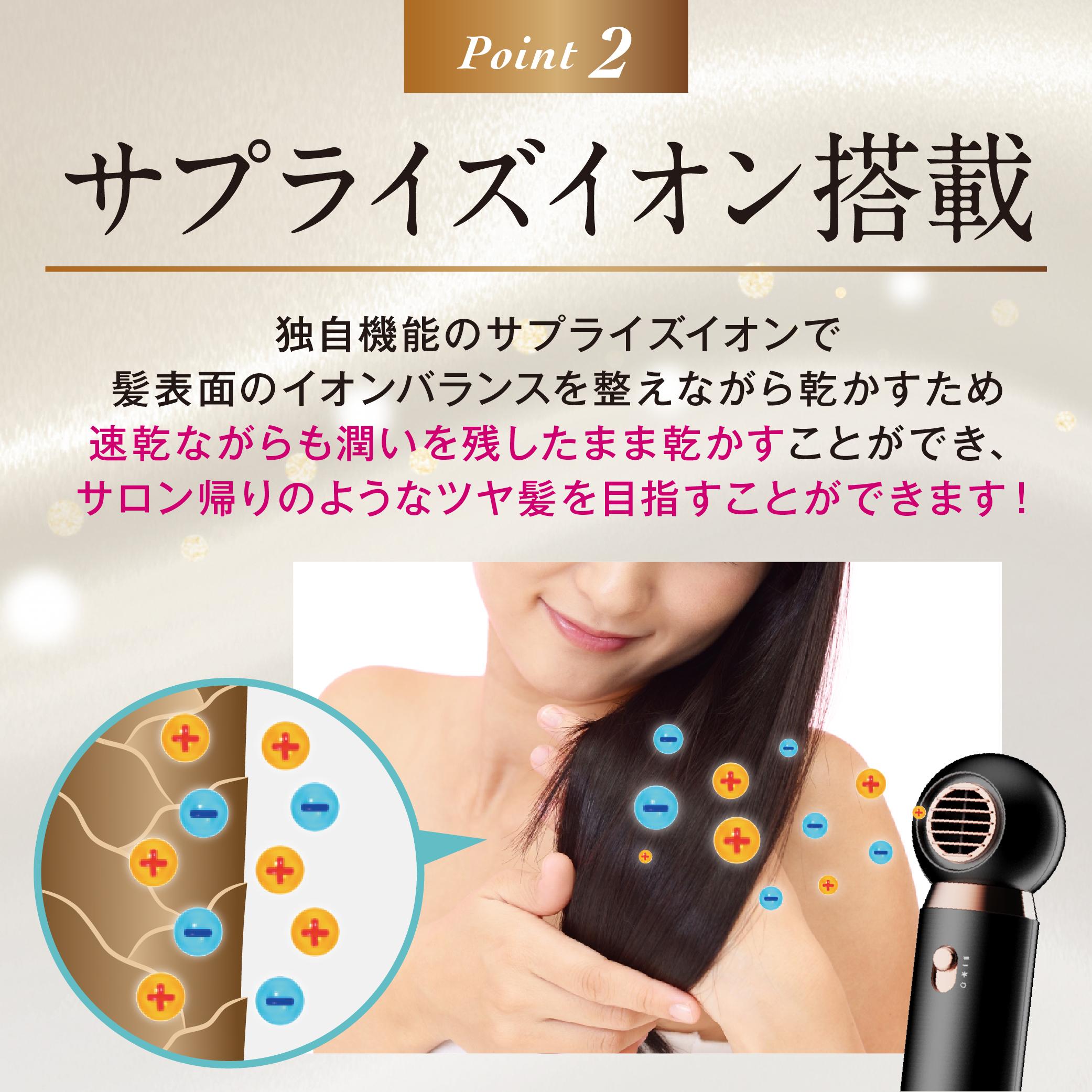 【ふるさと納税】 MEリカバリーエアー 東京都 江東区 ヘアドライヤー 美容家電 美容雑貨 速乾性 パワフル サプライズイオン ストレートヘア 送料無料 サムネイル3