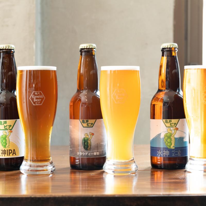 【ふるさと納税】亀戸ビア・クラフトビール3種のギフトセット 東京都 江東区 ビール クラフトビール 地ビール ギフト セット 詰合せ お酒 飲料 飲み比べ お取り寄せ 送料無料 サムネイル3