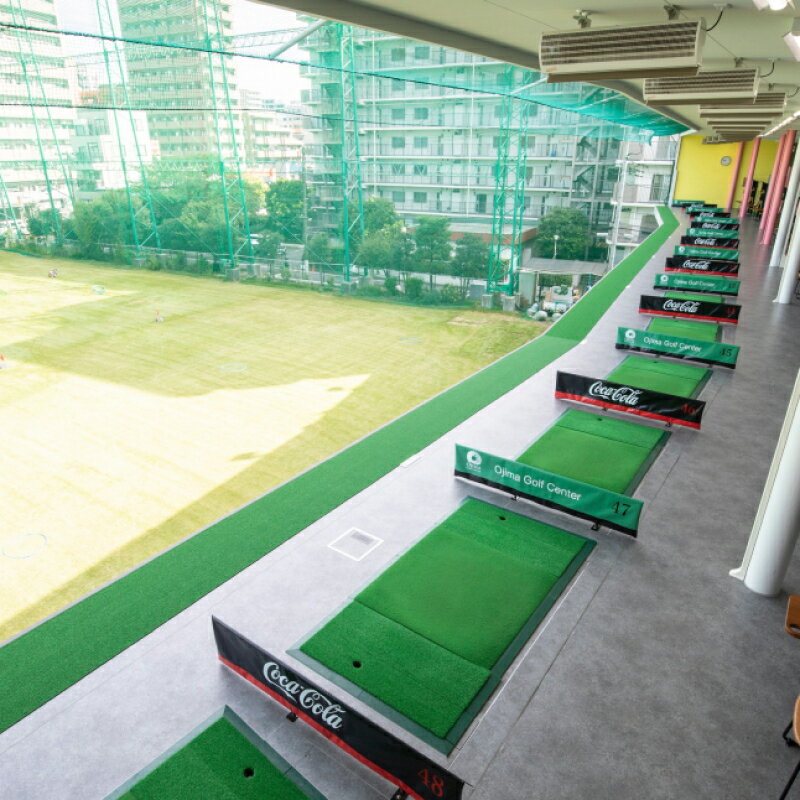 【ふるさと納税】天然芝屋外練習場ご利用券 東京都 江東区 ゴルフ 練習場 天然芝 弾道測定器 トラックマンレンジ 利用券 チケット 駅近 駅チカ 練習 初心者 上級者 分析 送料無料 - 画像3