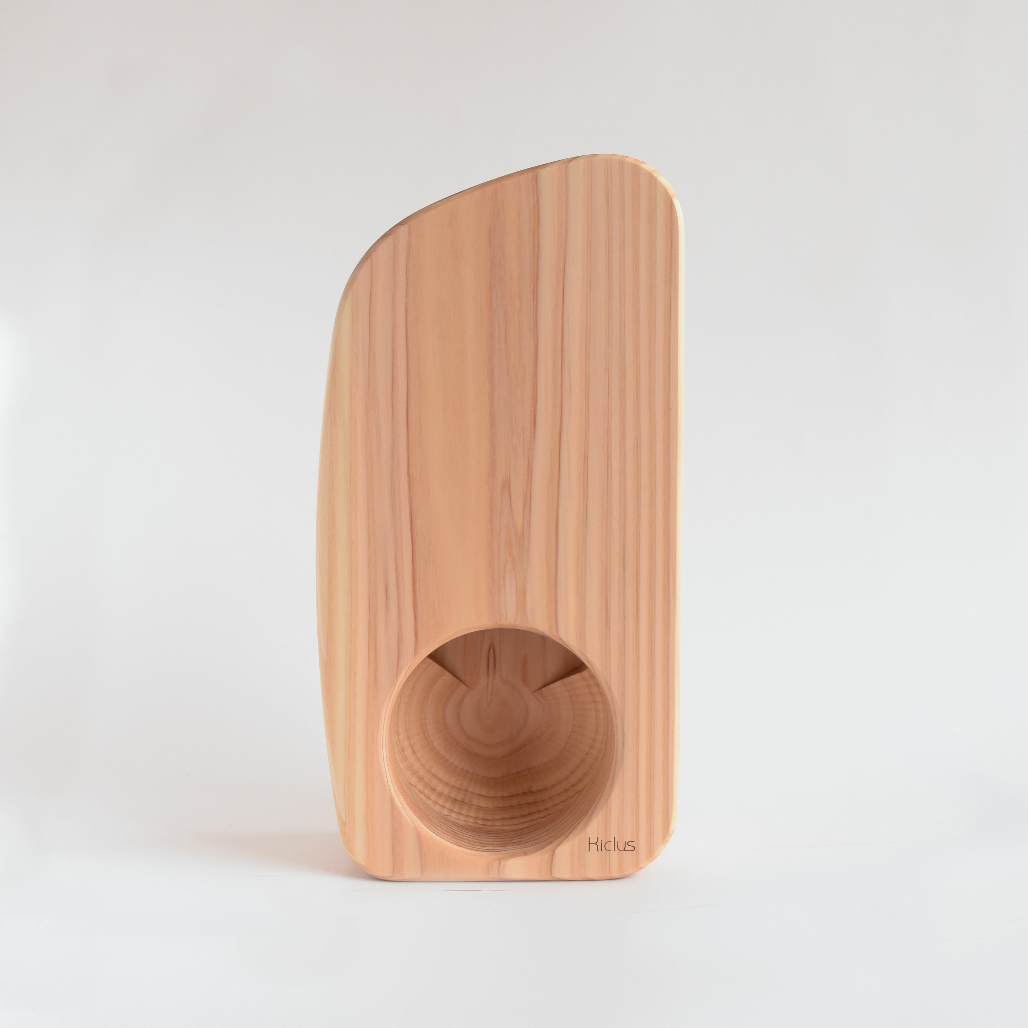 【ふるさと納税】キクスピ スマホスピーカー 東京都 江東区 木製 無垢の木 音楽 ミュージック 雑貨 天然木 ひのき 木目 ウッドスピーカー 送料無料 サムネイル3