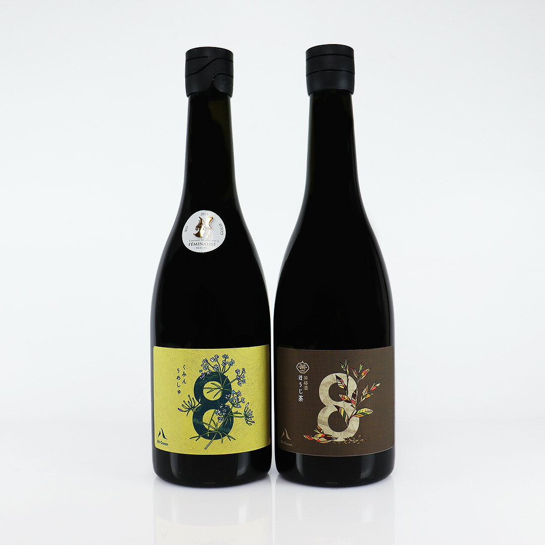 東京「深川リキュルラボ」クラフトリキュール飲み比べセット「8th　Ocean　クミン梅酒」「8th　Ocean　茶梅酒ほうじ茶」720ml2本セット お酒 飲み比べ セット リキュール 梅酒 クミン ほうじ茶 茶葉 送料無料