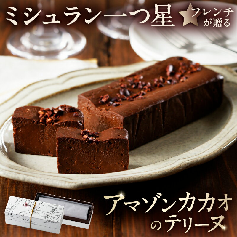 ミシュラン一ツ星フレンチ【Sincere】アマゾンカカオのテリーヌ アマゾン カカオ 直輸入 グルテンフリー シンシア 東京都 渋谷区