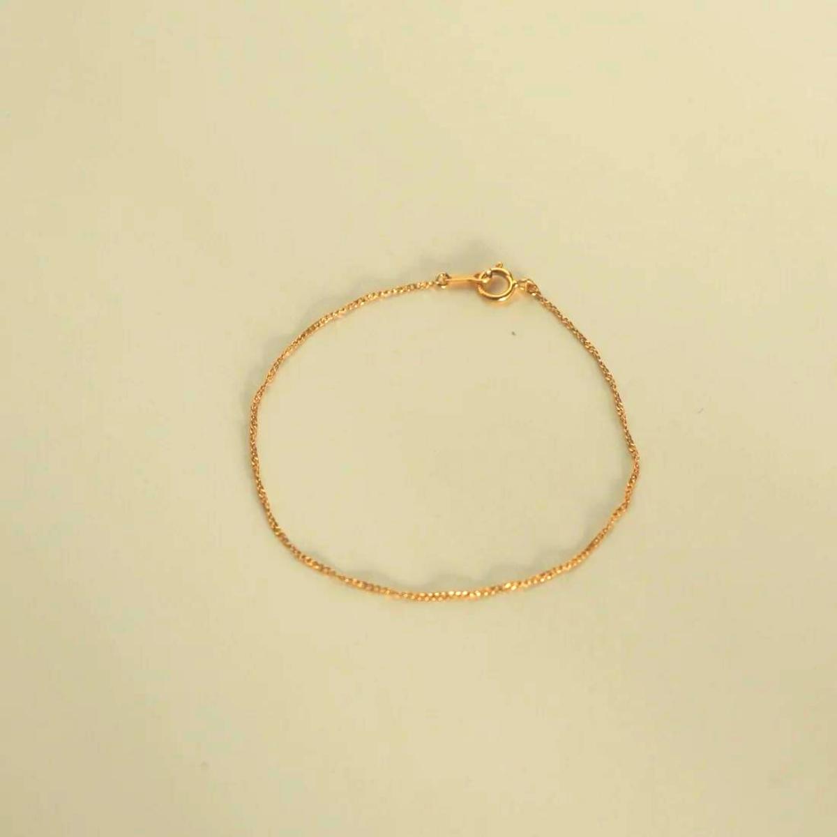 [Cherieオリジナルブレスレット]MaQui bracelet / 14kgf