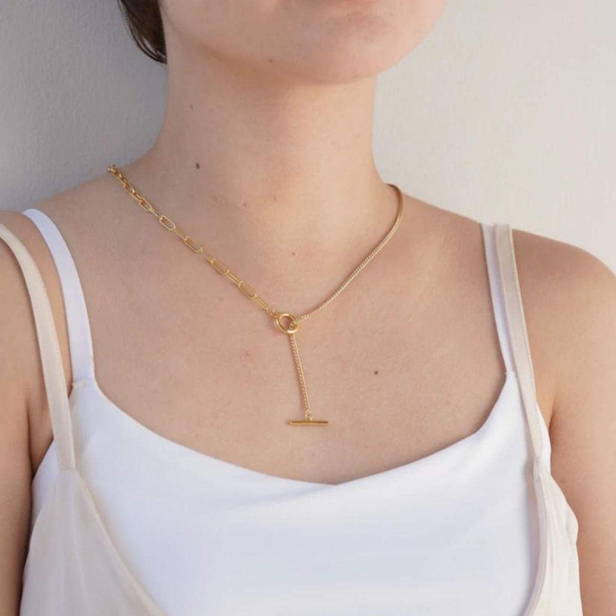 【ふるさと納税】[Cherieオリジナルネックレス]shine through necklace (curve) サムネイル2