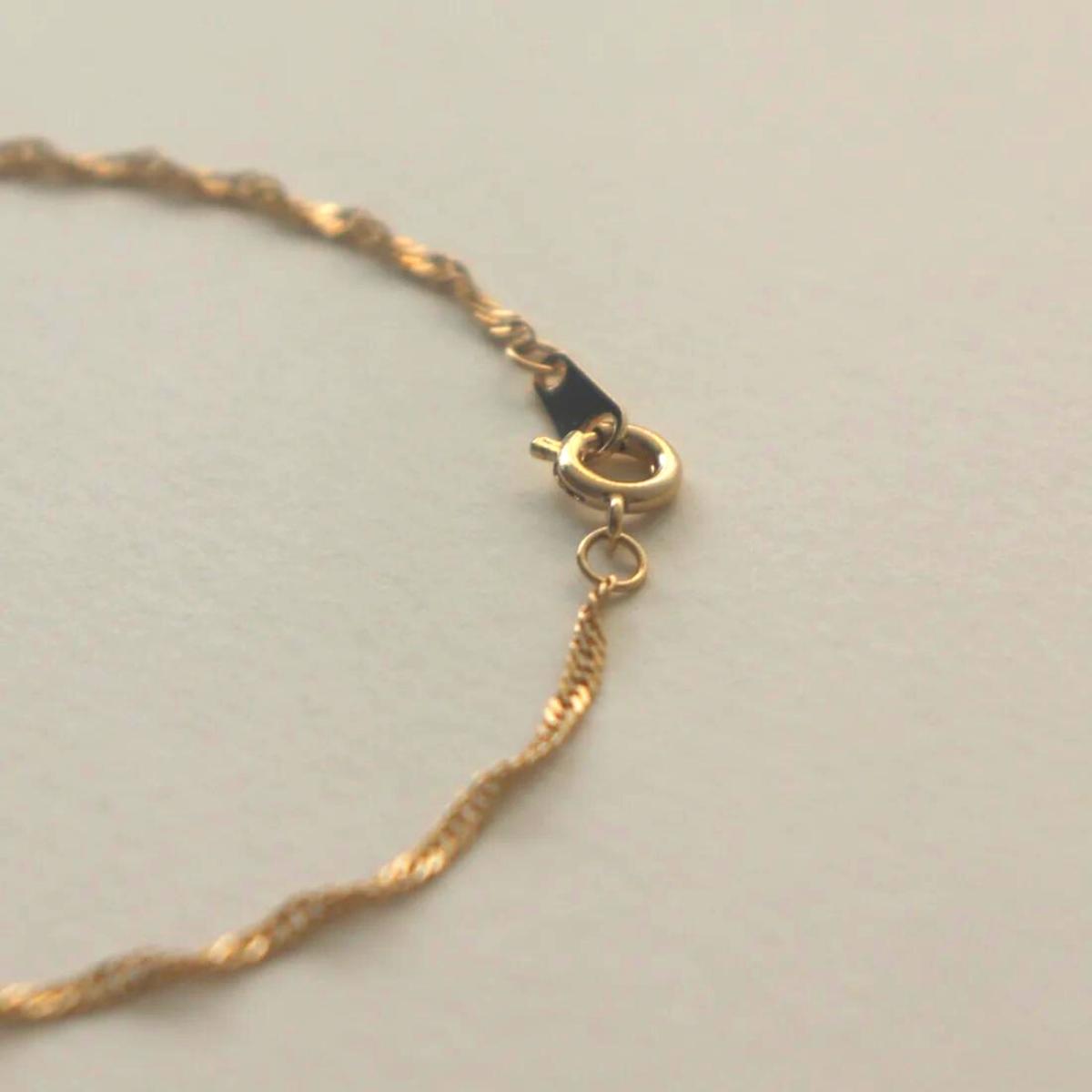 【ふるさと納税】[Cherieオリジナルブレスレット]oli chain bracelet ( sparkle ) サムネイル3