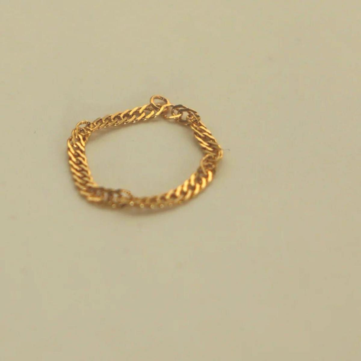 【ふるさと納税】[Cherieオリジナルリング]thick shine ring / 14kgf サムネイル2