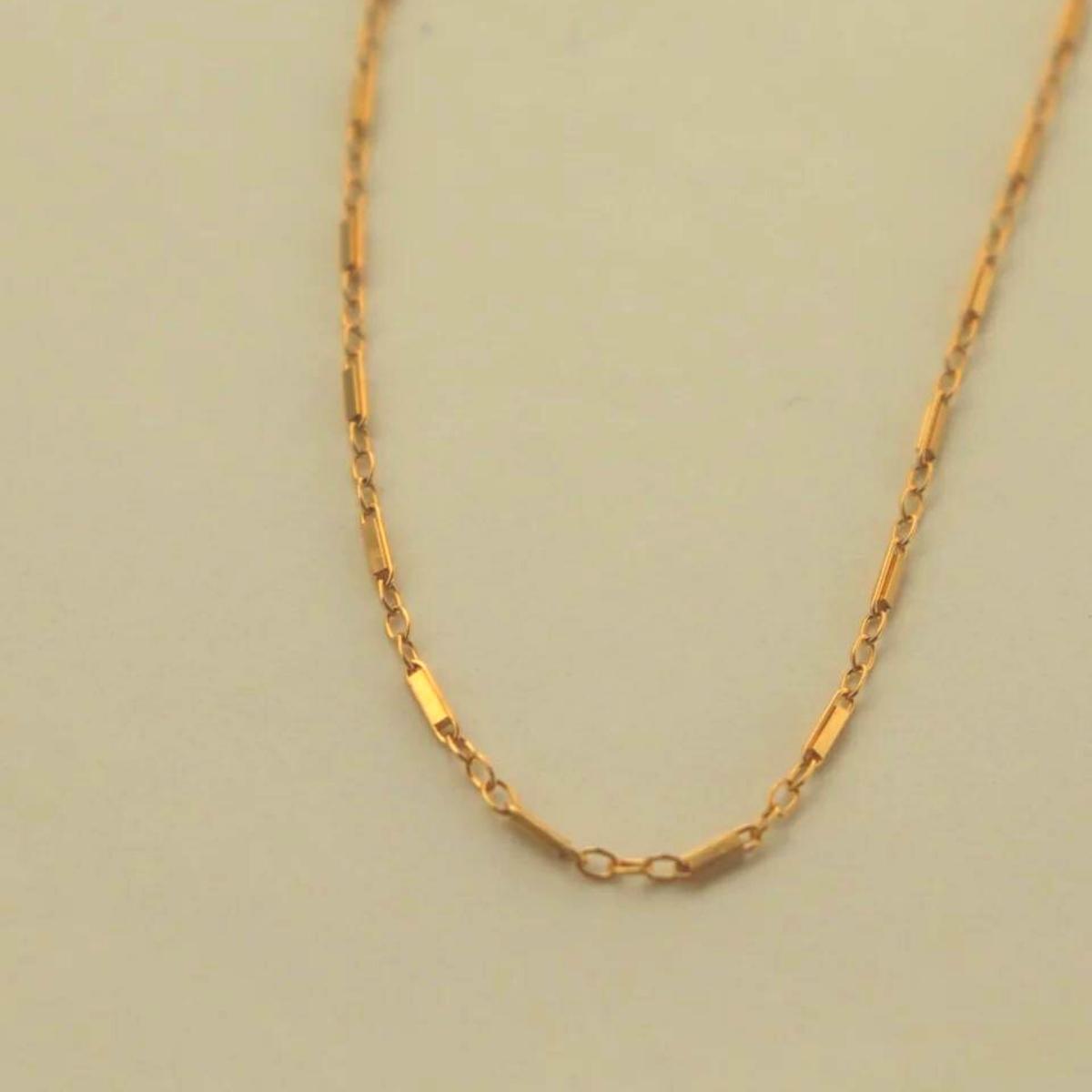 【ふるさと納税】[Cherieオリジナルネックレス]plano necklace / 14kgf サムネイル2