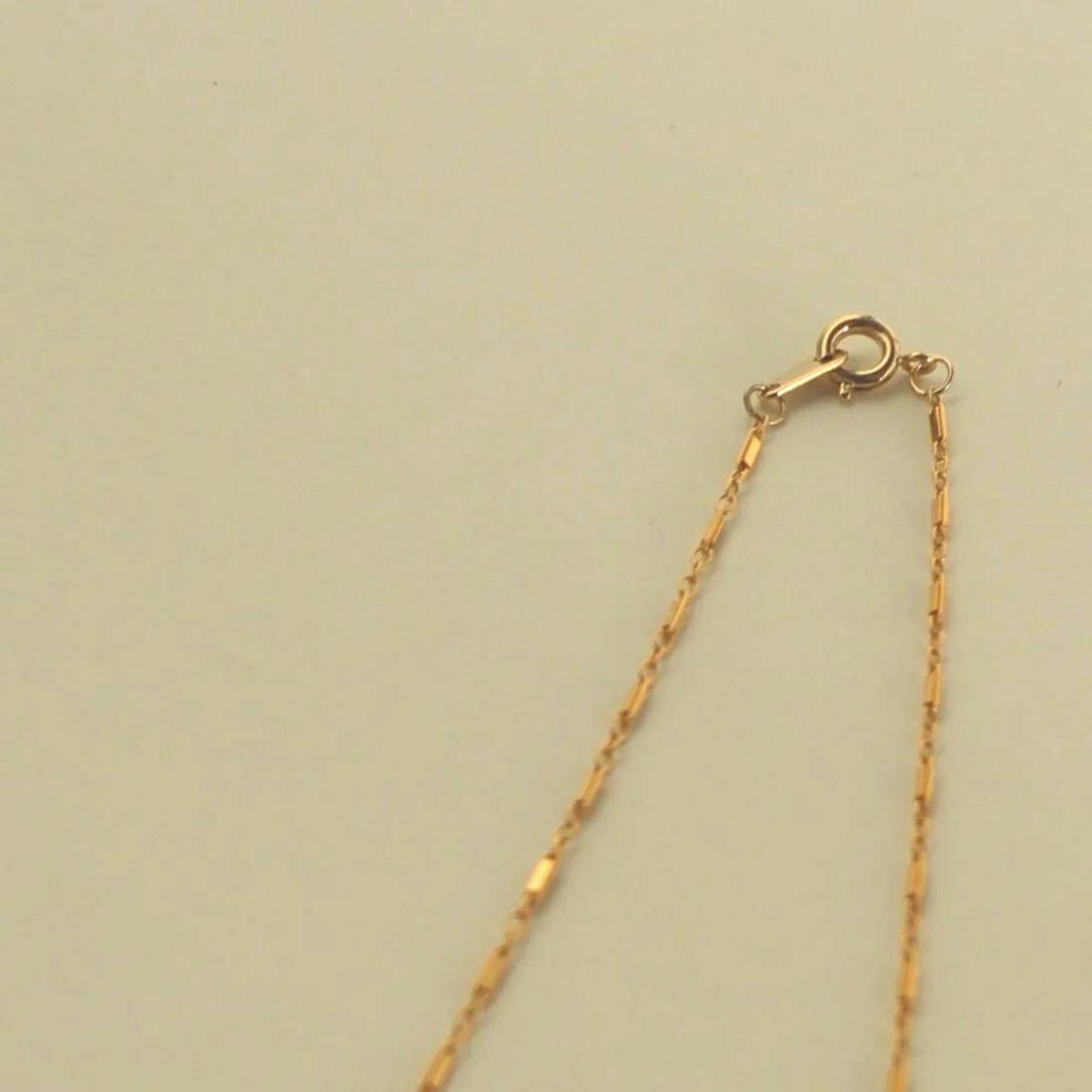 【ふるさと納税】[Cherieオリジナルネックレス]plano necklace / 14kgf サムネイル3