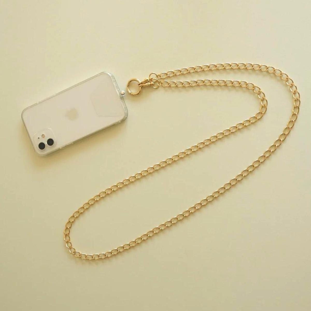 [Cherieオリジナルスマートフォンショルダー] smartphone shoulder - maro - / gold