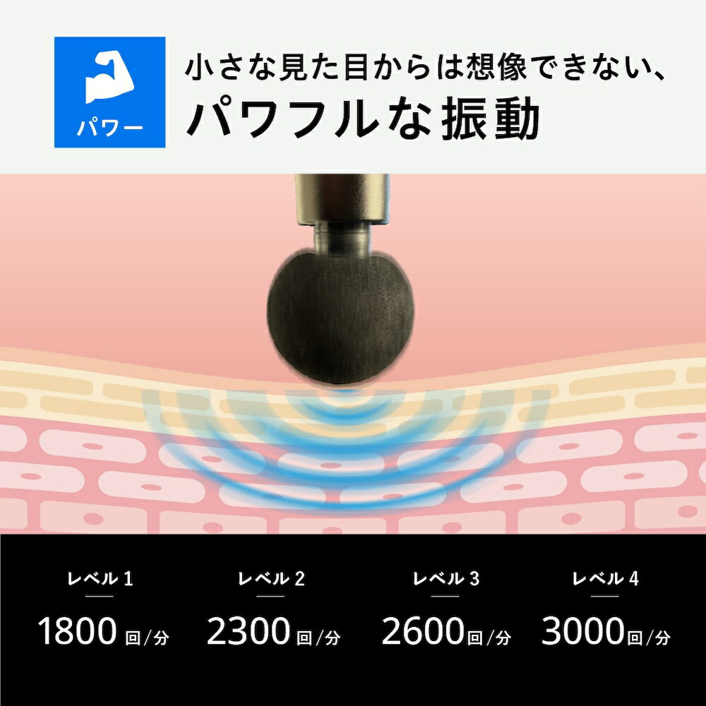 【ふるさと納税】[マッサージガン]uFit RELEASER Mini サムネイル2