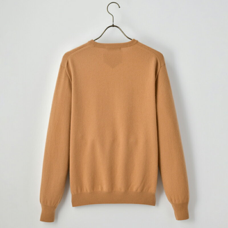 【ふるさと納税】 【サイズとカラーが選べる】ベビーカシミヤ クルーネック メンズ 東京都 渋谷区 カシミヤ 天然素材 セーター 服 国産 国内製造 ベビーカシミヤ 送料無料 サムネイル3