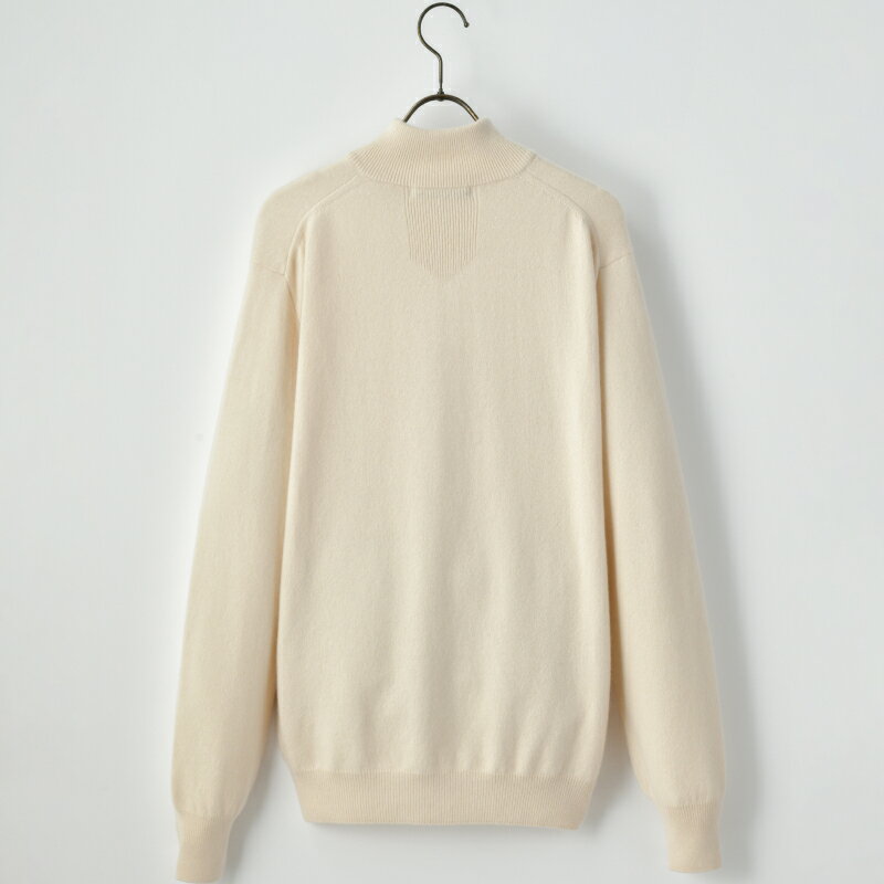 【ふるさと納税】 【サイズとカラーが選べる】ベビーカシミヤ フルジップ メンズ 東京都 渋谷区 カシミヤ 天然素材 セーター 服 国産 国内製造 ベビーカシミヤ 送料無料 サムネイル3