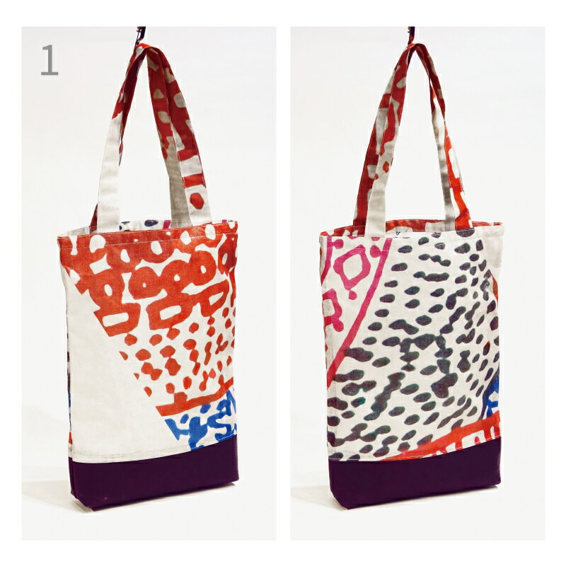【ふるさと納税】【数量限定】アップサイクル・アートトートバッグ サムネイル3