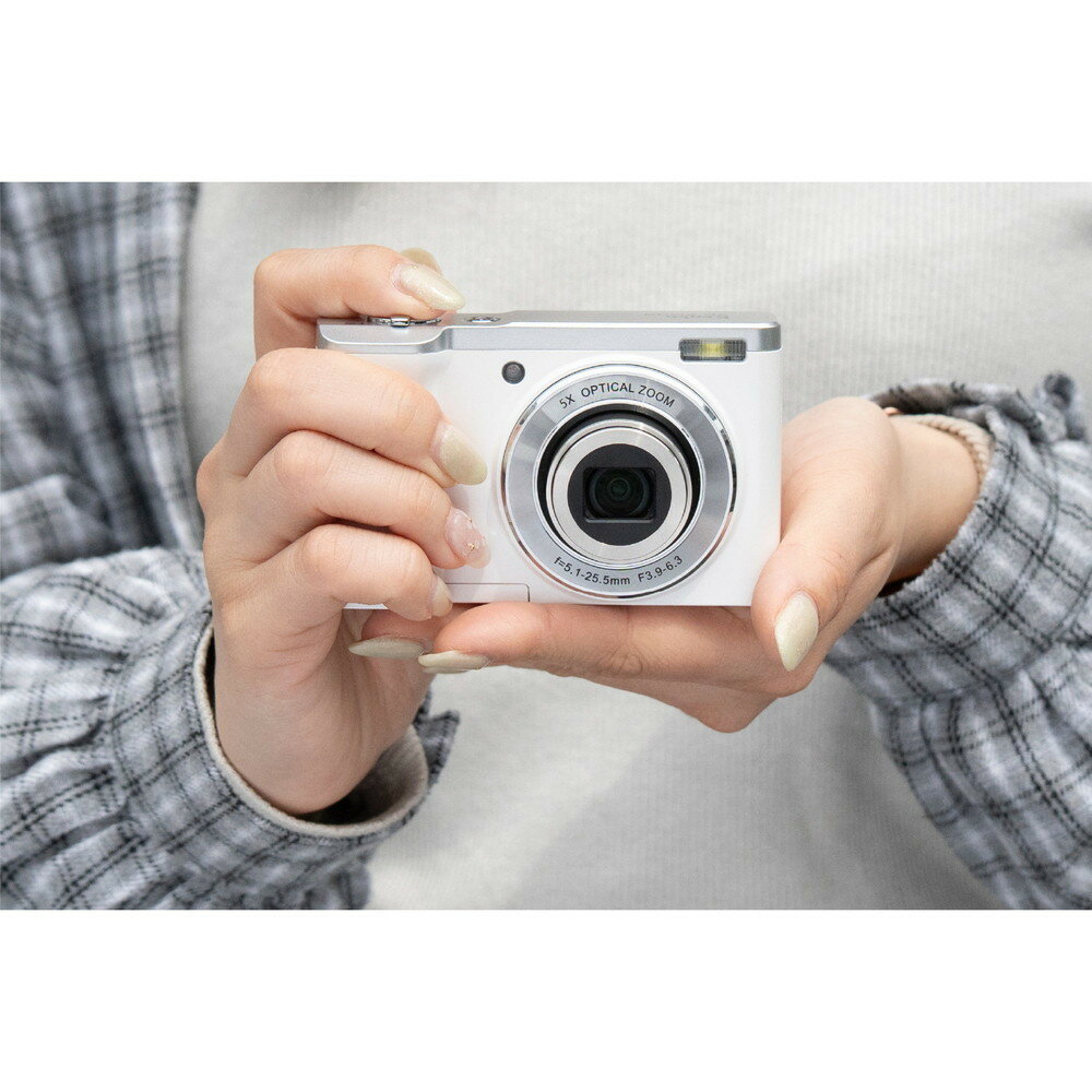 【ふるさと納税】ケンコーデジタルカメラKC-ZM08 WH　4961607446751 | 雑貨 小物 ファッション 人気 おすすめ 送料無料 サムネイル3