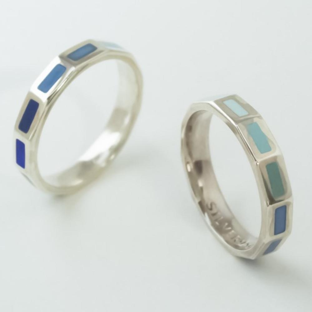 【ふるさと納税】七宝焼 エターナルリング Sサイズ ジュエリー【004-006】 サムネイル2