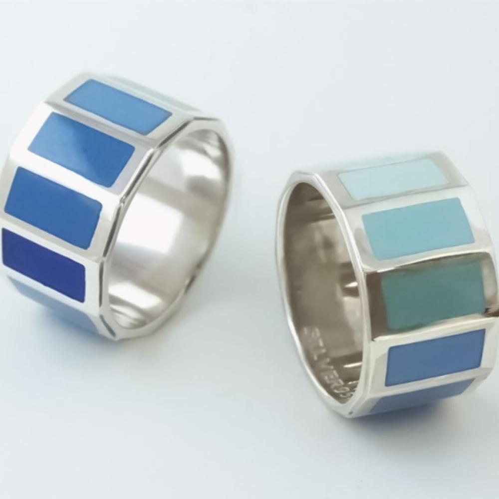 【ふるさと納税】七宝焼 エターナルリング Lサイズ ジュエリー【004-008】 サムネイル2