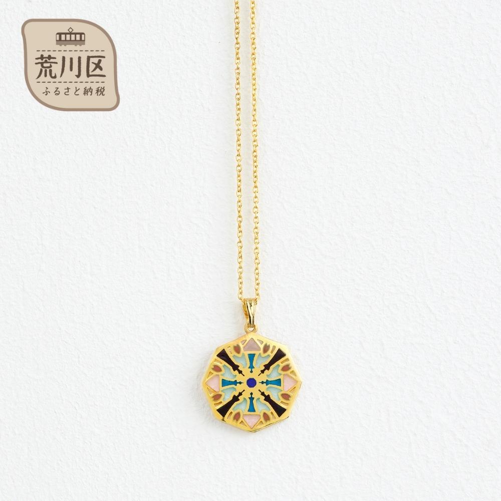 七宝焼 東京楽景 ペンダント プリカジュール ジュエリー【004-010】