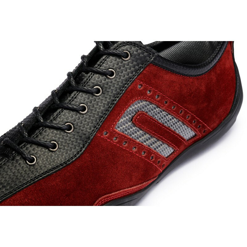 【ふるさと納税】NEGRONI(ネグローニ) ドライビングシューズ イデアコルサ オイルバーニッシュスエード&カーボンファイバー【041-003】 サムネイル2