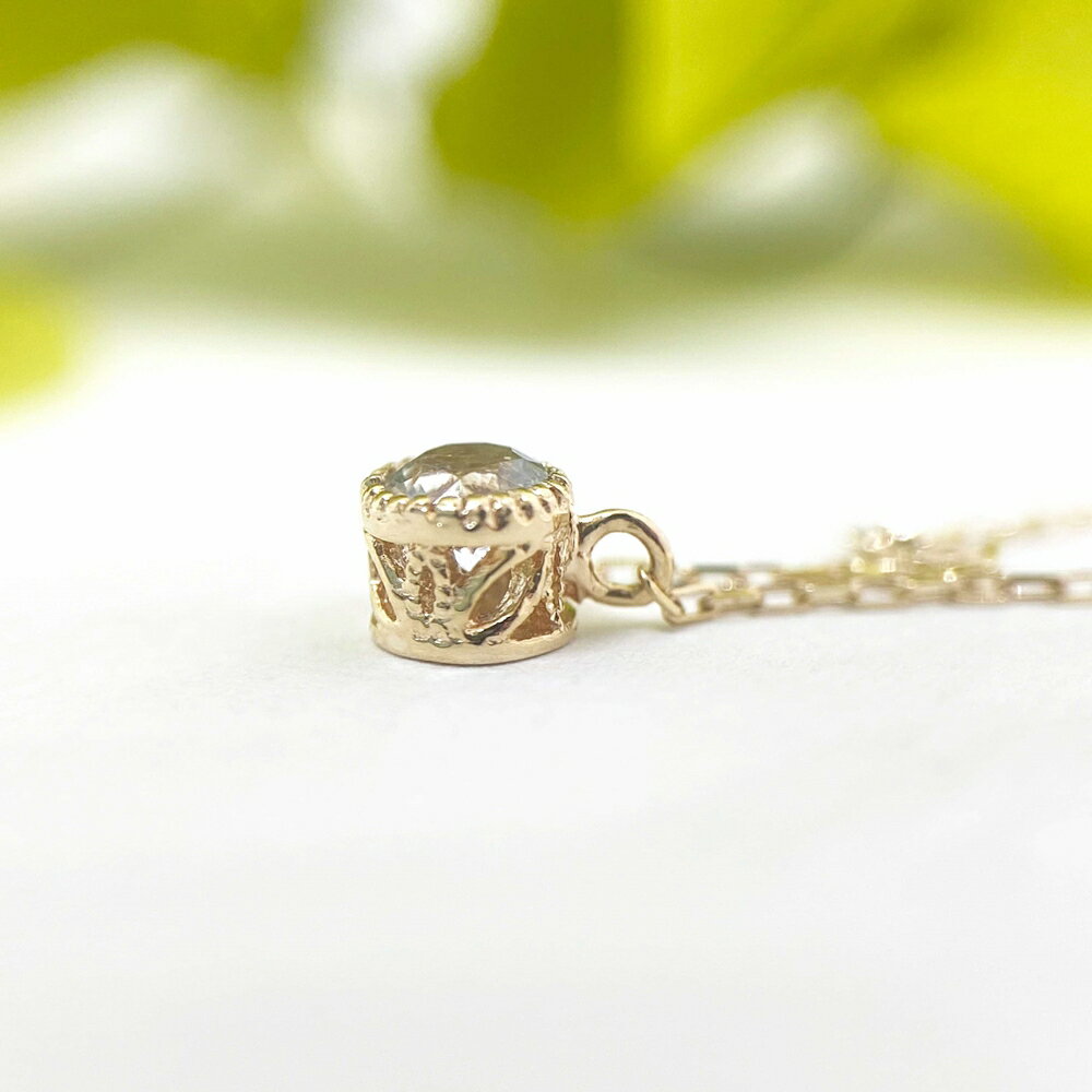 【ふるさと納税】ホワイトサファイア・プティットサークルネックレス [0211] サムネイル3