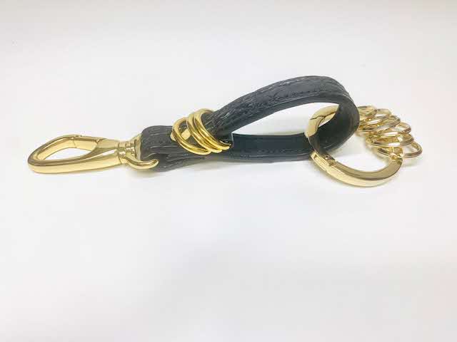 【ふるさと納税】オリジナルデザイン・クロコダイル・キーホルダー [足立ブランド認定企業] [0213] サムネイル2