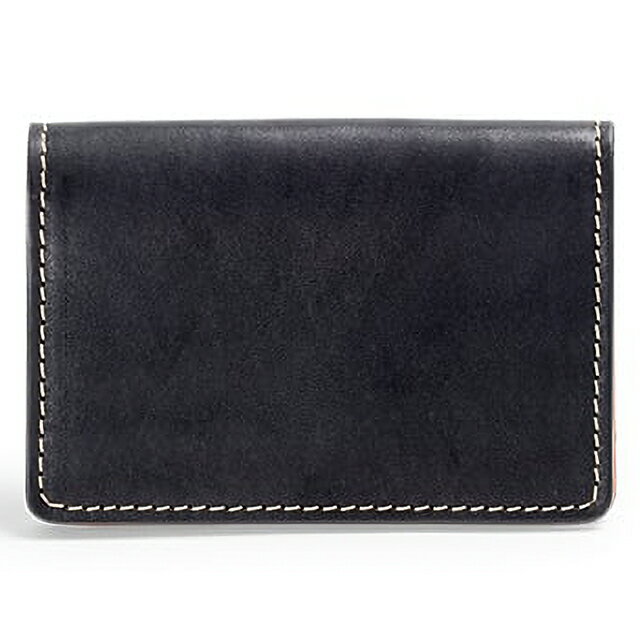 【ふるさと納税】名刺入れ 01 ササマチ タン色 牛革 (栃木レザー) minca｜栃木レザーの薄型名刺入れ 名刺約30枚収納 ポケット3つ [0351] サムネイル2