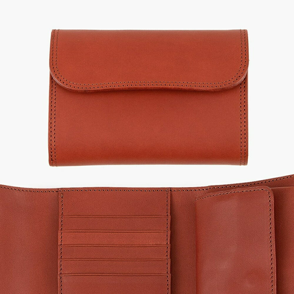 【ふるさと納税】Wホック＆Wステッチ ミドル財布 全5色 TSURANE｜トゥクソン Tucson 敬老の日 [0364-0369] サムネイル2