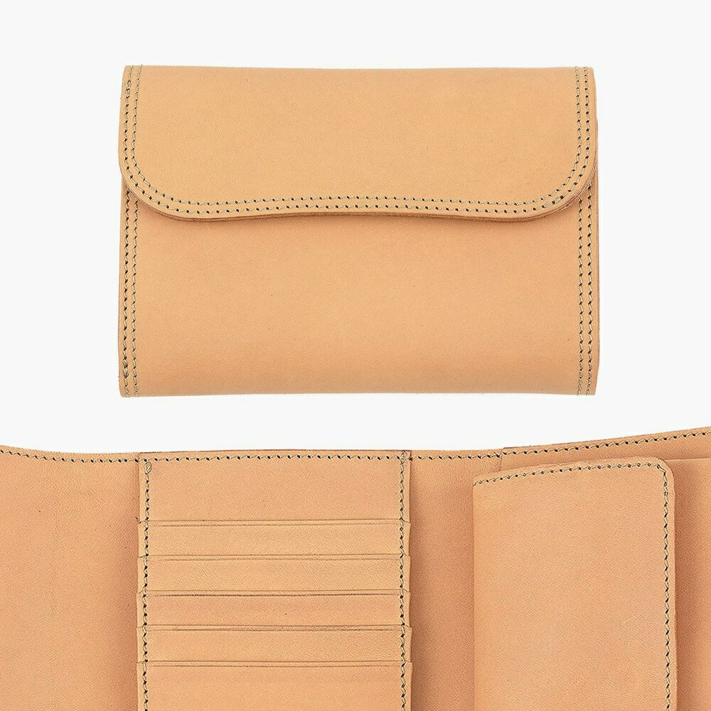 【ふるさと納税】Wホック＆Wステッチ ミドル財布 全5色 TSURANE｜トゥクソン Tucson 敬老の日 [0364-0369] サムネイル3