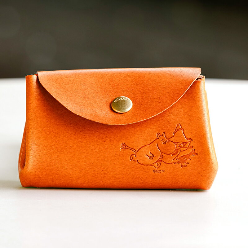 【ふるさと納税】ムーミン こどもミライサポート 栃木レザーカーブドウォレット [0652] - 画像2