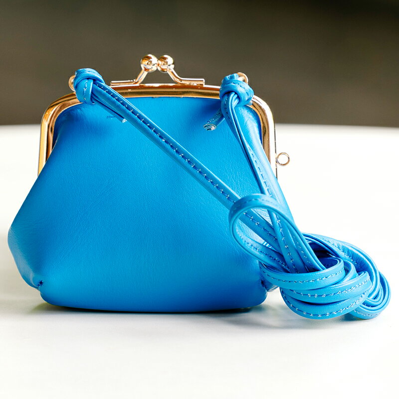 【ふるさと納税】ムーミン こどもミライサポート がま口ポーチ (ブルー) [0656] サムネイル3