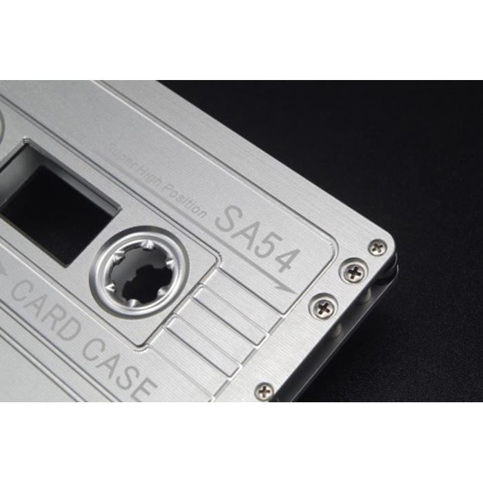 【ふるさと納税】音楽好きに贈りたいカードケース　CASSETTE→CARD CASE | カードケース カセットテープ 音楽 レトロ ギフト 名刺入れ おしゃれ 送料無料 東京 八王子 サムネイル2