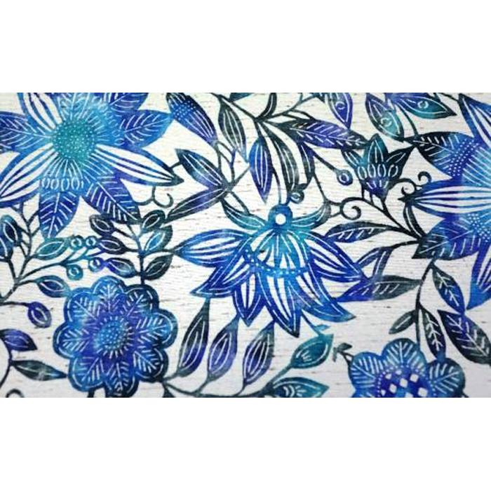 【ふるさと納税】柄も色もあなた次第。フルオーダーの「手差し型染め　半幅帯」 | 帯 おび 半幅帯 オーダー 和装 着物 カスタム 伝統工芸 送料無料 東京 八王子 サムネイル3