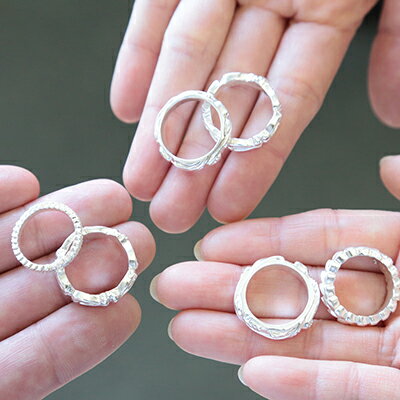 アートクレイシルバーペア体験チケット【体験チケット・手作り・体験・アクセサリー】