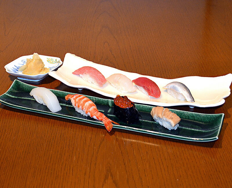 【ふるさと納税】【竜の鮨】 おまかせにぎり寿司8貫一人前3,800円分 お食事券1枚 - 画像2