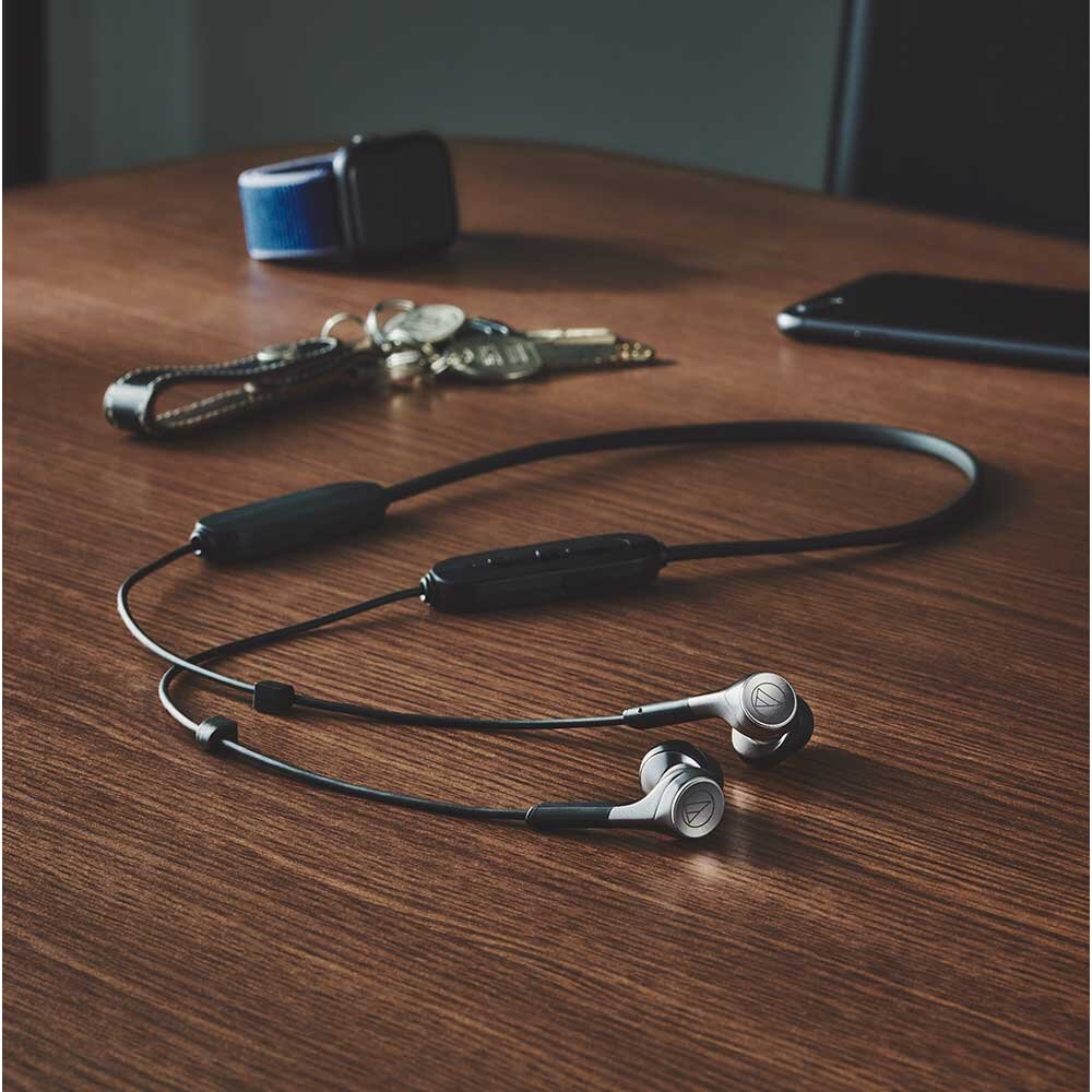 【ふるさと納税】オーディオテクニカ　ワイヤレスイヤホンATH-CKS660XBT GM（ガンメタリック） サムネイル3