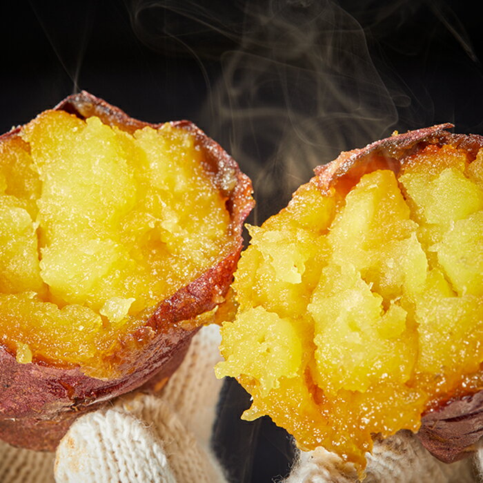 【ふるさと納税】 冷凍焼き芋　塩やきいも　★全国やきいもグランプリ受賞（750g×1袋） ／ 焼芋 当店人気No.1 桜島溶岩石 自然解凍可 絶品 濃厚 甘い 塩味 名物 成紅はるか使用 甘さ 濃厚 焼き芋 冷凍スイーツ おやつ 自宅用 送料無料 東京都 No.098 - 画像2