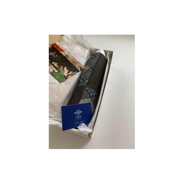 【ふるさと納税】紬地パッチワークストール〈紬屋瑠璃猫〉 | 雑貨 小物 ファッション 人気 おすすめ 送料無料 数量限定 サムネイル2