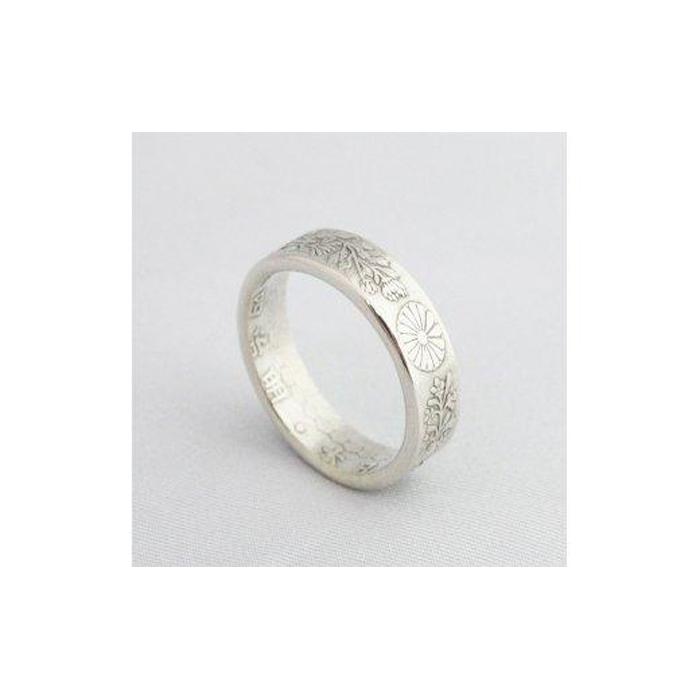 コインリング～白銀環(明治時代の五十銭銀貨使用)～〈下平製作所〉 | アクセ ファッション 人気 おすすめ 送料無料