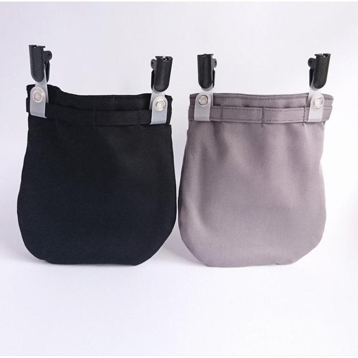 【ふるさと納税】フタなし 移動ポケット 普通サイズ 無地2個 サムネイル2