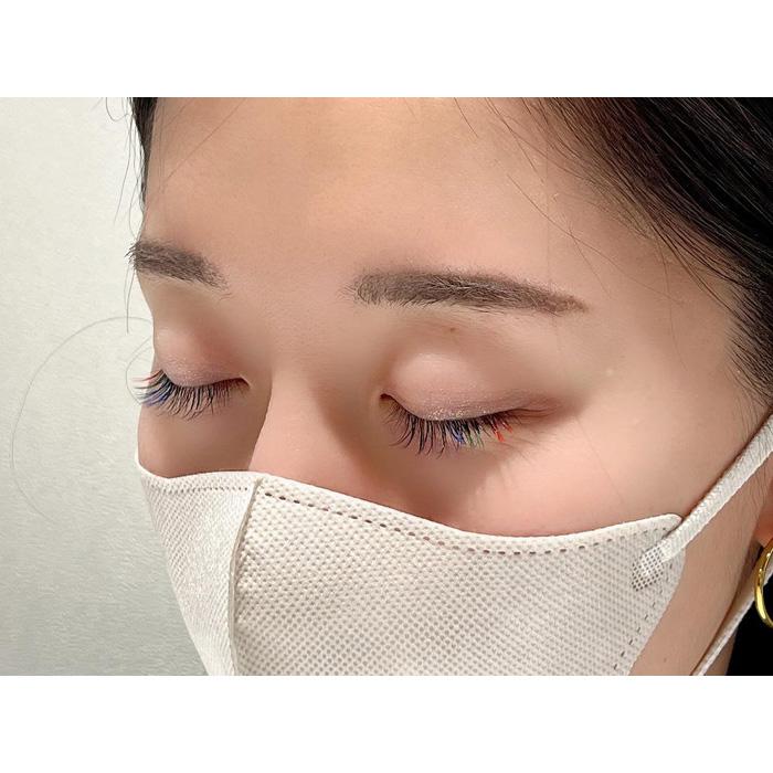 【ふるさと納税】Mannyにおまかせ「川崎カラー　まつ毛エクステンション-レグア」専用エクステ施術1回分チケット※女性専用※ | 化粧品 コスメ 美容 人気 おすすめ 送料無料 サムネイル2