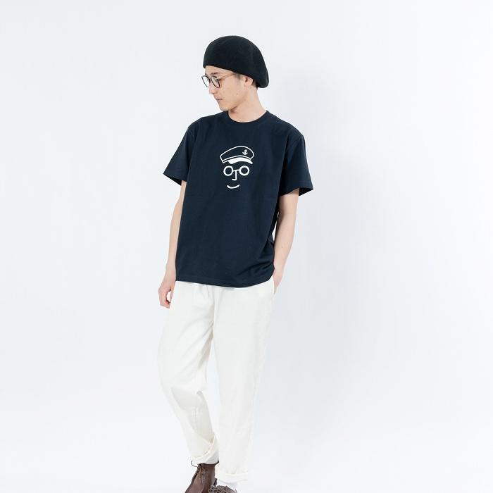 【ふるさと納税】《2》セーラー帽イラストTシャツ NAVY 【KEYMEMORY鎌倉】 | ふるさと 納税 楽天ふるさと 神奈川 ファッション ブランド 鎌倉 服 洋服 レディース メンズ 女性 男性 ナチュラル シンプル 可愛い かわいい おしゃれ 有名 人気 おすすめ サムネイル3