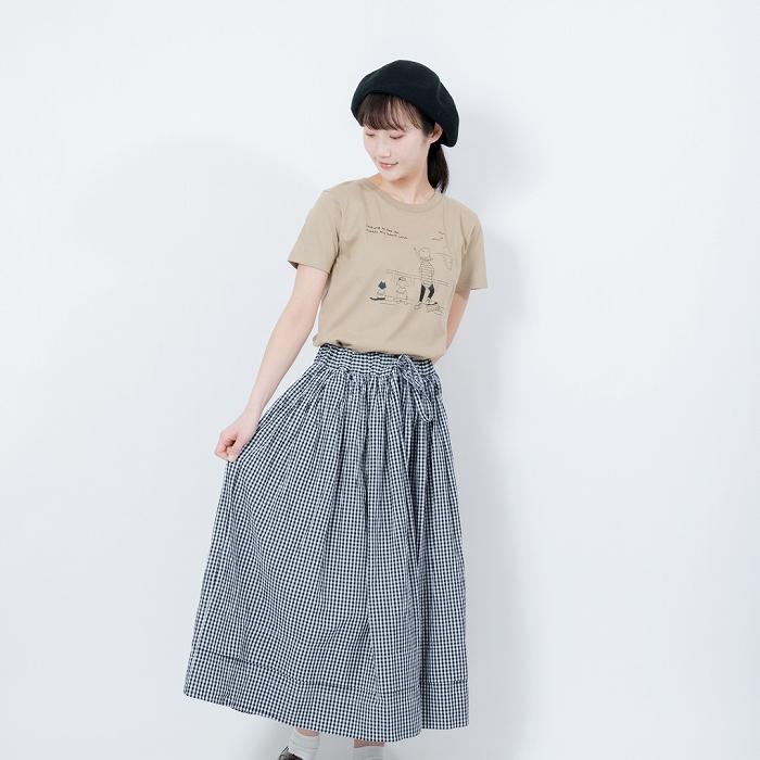 【ふるさと納税】《0》Sea heartイラストTシャツ BEIGE 【KEYMEMORY鎌倉】 | ふるさと 納税 楽天ふるさと 神奈川 ファッション ブランド 鎌倉 服 洋服 レディース メンズ 女性 男性 ナチュラル シンプル 可愛い かわいい おしゃれ 有名 人気 おすすめ サムネイル2