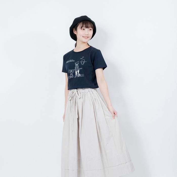 【ふるさと納税】《0》Sea heartイラストTシャツ NAVY 【KEYMEMORY鎌倉】 | ふるさと 納税 楽天ふるさと 神奈川 ファッション ブランド 鎌倉 服 洋服 レディース メンズ 女性 男性 ナチュラル シンプル 可愛い かわいい おしゃれ 有名 人気 おすすめ サムネイル2