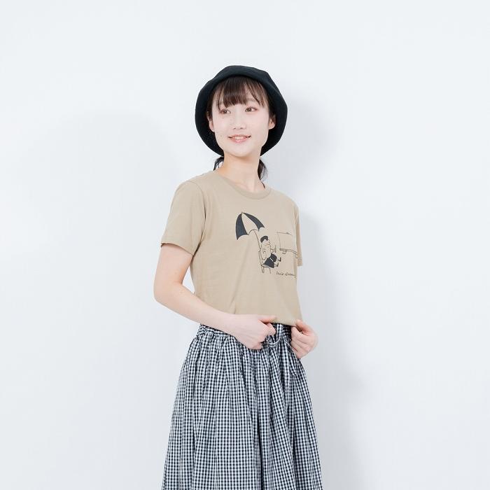 【ふるさと納税】《0》GrenouilleイラストTシャツ BEIGE 【KEYMEMORY鎌倉】 | ふるさと 納税 楽天ふるさと 神奈川 ファッション ブランド 鎌倉 服 洋服 レディース メンズ 女性 男性 ナチュラル シンプル 可愛い かわいい おしゃれ 有名 人気 おすすめ サムネイル2