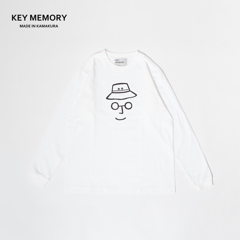 《2》バケットハットロングTシャツ　WHITE 【KEYMEMORY】 | ふるさと 納税 楽天ふるさと 神奈川 ファッション ブランド 鎌倉 服 洋服 レディース メンズ 女性 男性 ナチュラル シンプル 可愛い かわいい おしゃれ 有名 人気 おすすめ