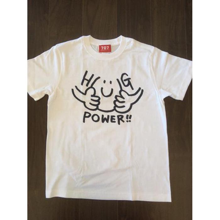 【ふるさと納税】鎌倉ブランドの老舗「KAMAKULAX」の定番オリジナルHUG POWER ! Tシャツ【ホワイト】Lサイズ サムネイル2