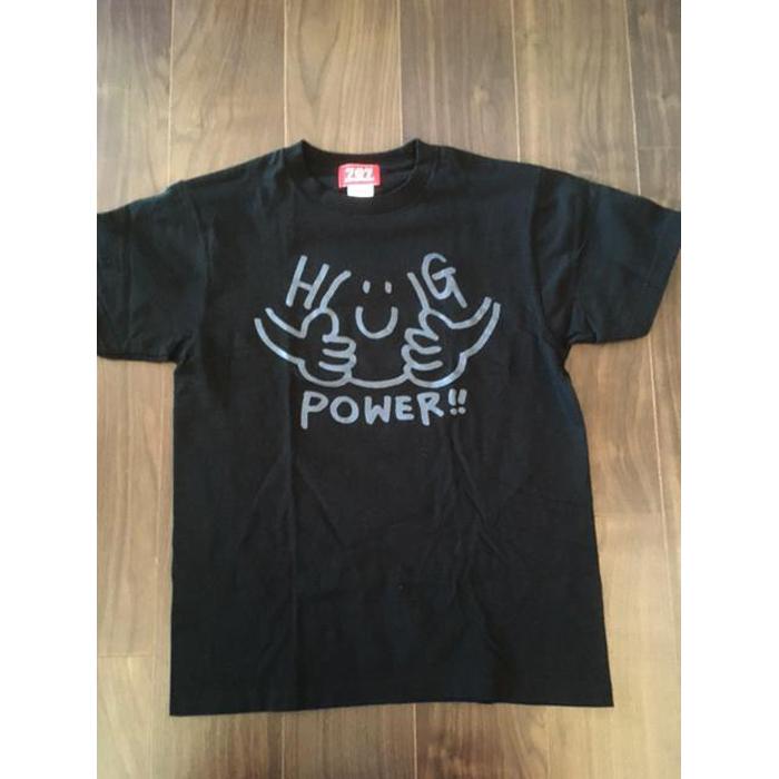 【ふるさと納税】鎌倉ブランドの老舗「KAMAKULAX」の定番オリジナルHUG POWER ! Tシャツ【ブラック】Mサイズ サムネイル2
