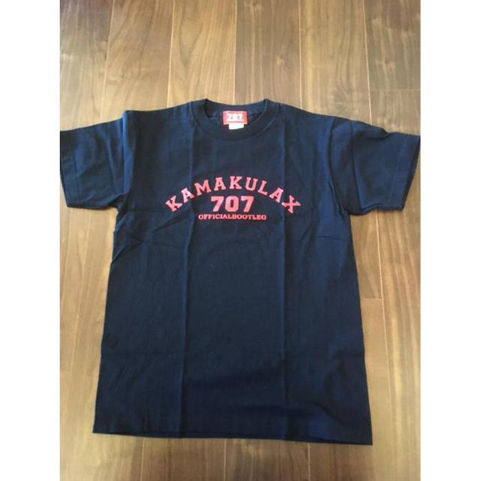 【ふるさと納税】鎌倉ブランドの老舗「KAMAKULAX」の定番オリジナルALL LOGO Tシャツ【ネイビー】Mサイズ サムネイル2