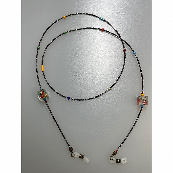 【ふるさと納税】紫陽花のメガネチェーン サムネイル3