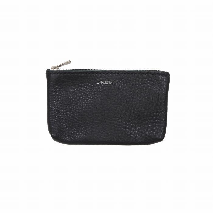 【ふるさと納税】MASSTARD -MINIMAL LEATHER POUCH SMALL- BLACK | バッグ ファッション 人気 おすすめ 送料無料 サムネイル2